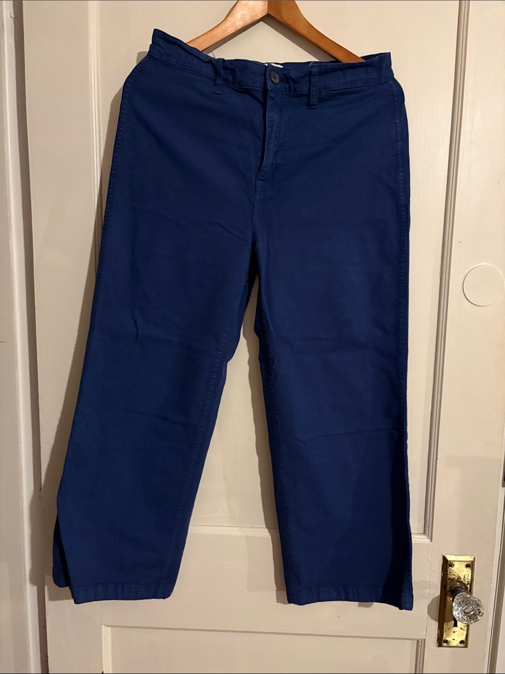 J. Crew Straight-Fit Navy Ankle Pants
